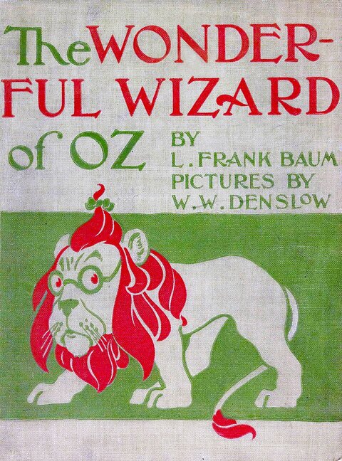 Cover of The Wonderful Wizard of Oz, 1900